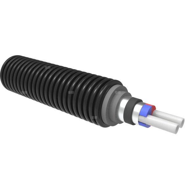 Uponor Ecoflex Thermo VIP Twin 2 x 50 x 4,6 /175