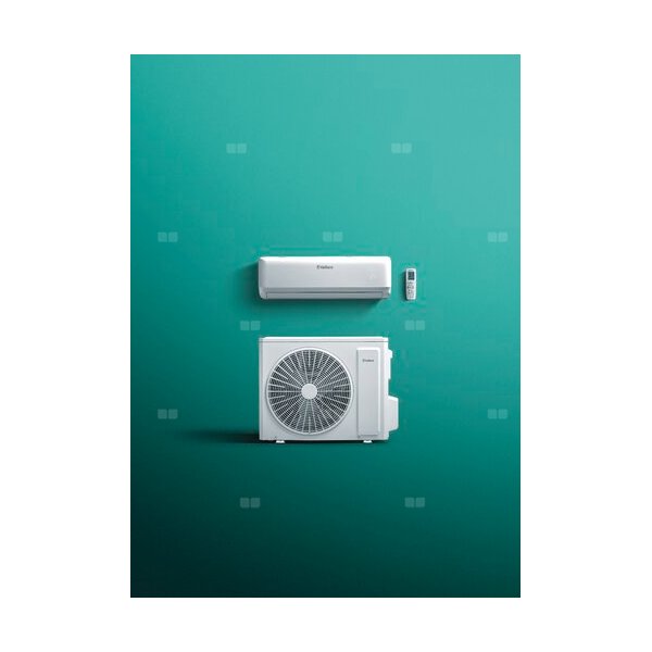 VAIP1-050WN climaVAIR plus Zestaw mono typu ściennego 5 kW wydajność chłodnicza 5,3 kW, wydajność grzewcza 4,1 kW Klasa energetyczna chłodzenie/grzanie, A++/A++