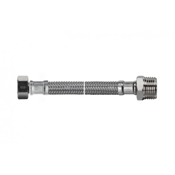 Wąż przyłączeniowy elastyczny VALVEX Viper Plus z oplotem (stal nierdzewna), GW x GZ, 1/2'' x 1/2'', długość 500 mm