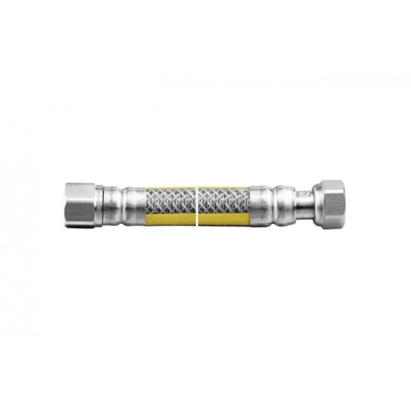 Wąż do gazu VALVEX V-Gas ze złączem gwintowanym 1/2'' Gwint wewnętrzny x Gwint wewnętrzny 500 mm, oplot: PCV