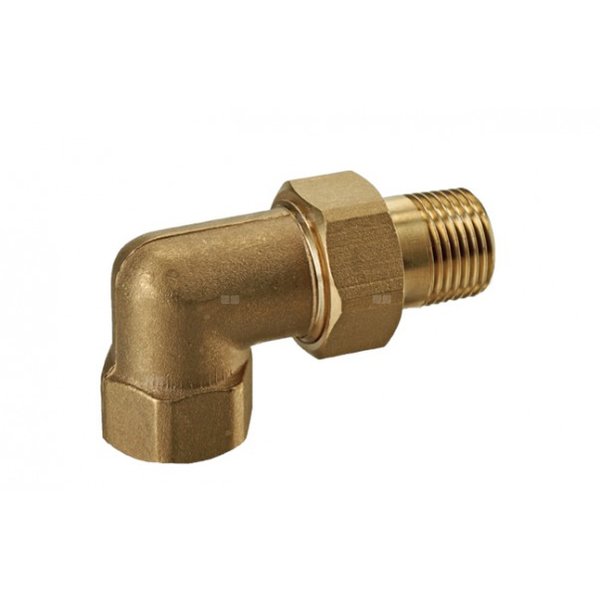 Złączka (śrubunek) kolanowa śrutowana VALVEX Twist, 1'' (GZ x GW)