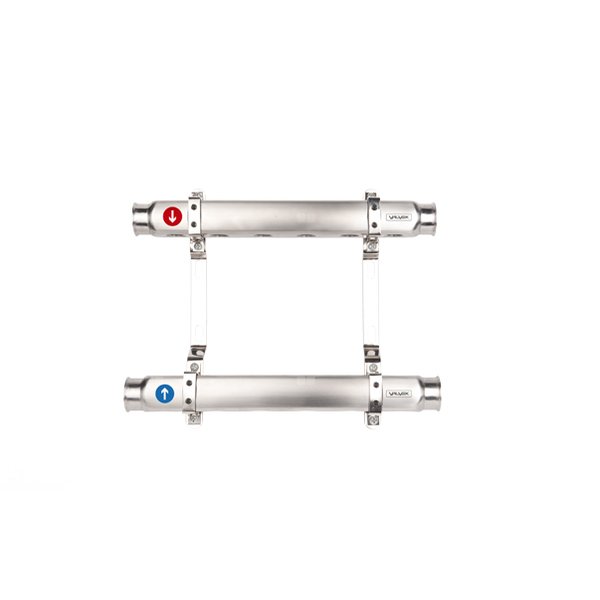 Rozdzielacz hydrauliczny VALVEX Base K1-10 stal nierdzewna, odgałęzień: 10 (1/2''), do CO
