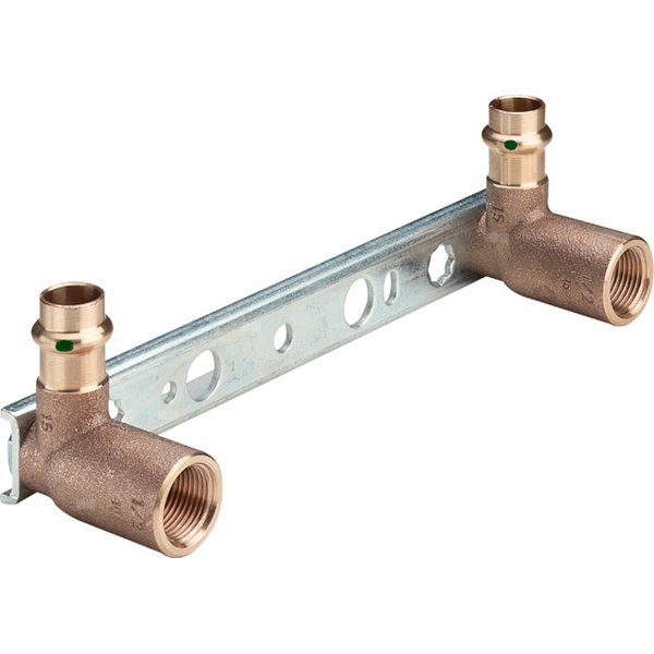 Uchwyt montażowy ścienny VIEGA 2221, rozstaw 200 mm, GW x mz, 1/2'' x 15mm