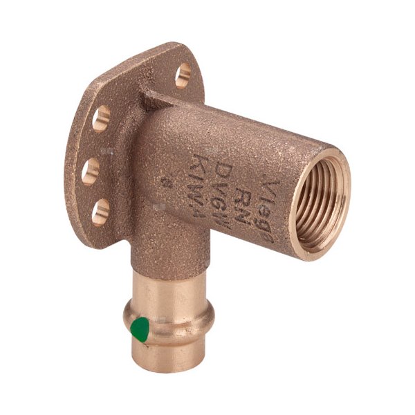 Uchwyt montażowy ścienny VIEGA 2225 brąz Gwint wewnętrzny x zz 1/2'' x 15mm