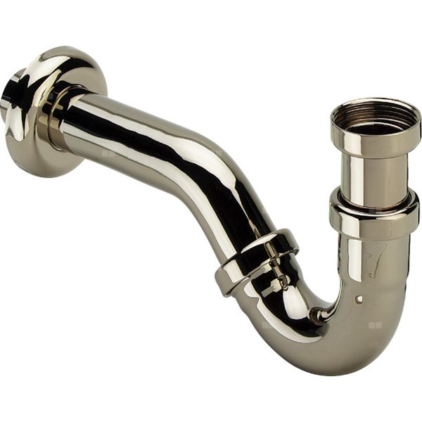 Syfon rurowy przeznaczenie: bidet, mosiądz, nr wzoru 5535 G: 1¼ DN: 32 L: 245 wykonanie: chromowane