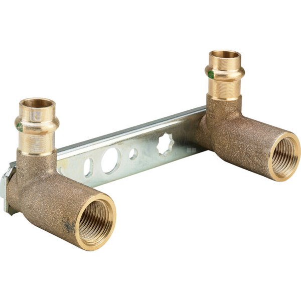 Uchwyt montażowy ścienny VIEGA 22211, rozstaw 100 mm, GW x mz, 1/2'' x 15mm