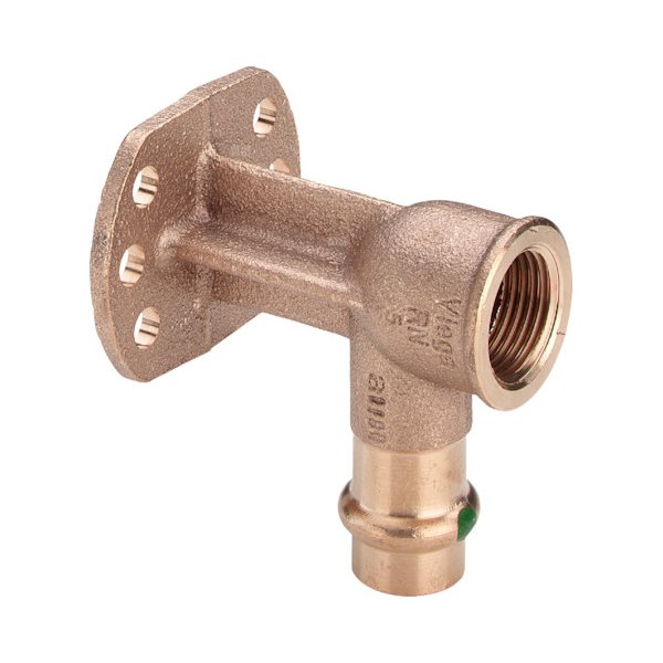 Uchwyt montażowy ścienny VIEGA 22256 brąz Gwint wewnętrzny x zz 1/2'' x 15mm