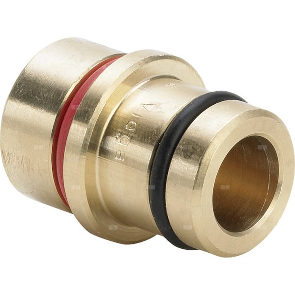 Adapter VIEGA 22336 jednoczęściowy, brąz (kw x kw), 30 mm, (głębokość: 15 mm) z uszczelką