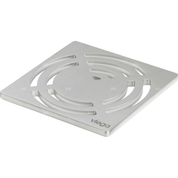 Kratka VIEGA 49283 kwadratowa ze stalowai nierdzewnej 94x94mm do wpustu