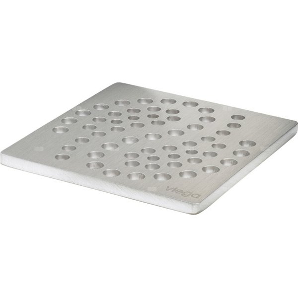Kratka VIEGA 49284 kwadratowa ze stalowai nierdzewnej 94x94mm do wpustu