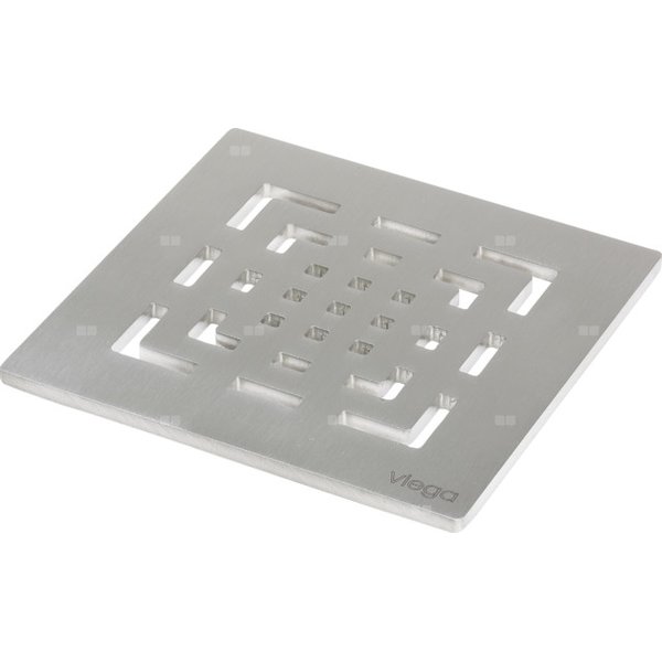 Kratka VIEGA 49292 kwadratowa ze stalowai nierdzewnej 143x143mm do wpustu
