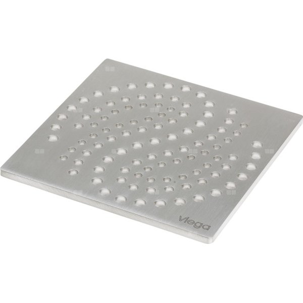 Kratka VIEGA 49294 kwadratowa ze stalowai nierdzewnej 143x143mm do wpustu