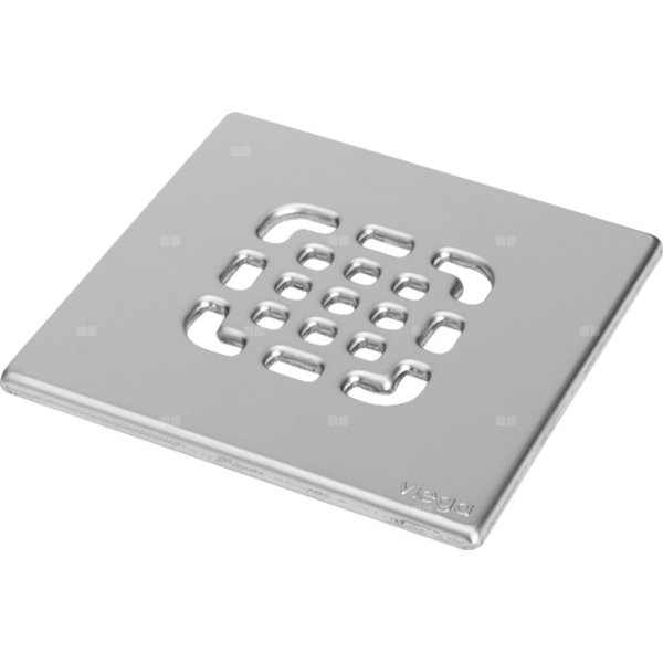 Kratka VIEGA 49335 kwadratowa ze stalowai nierdzewnej 143x143mm do wpustu