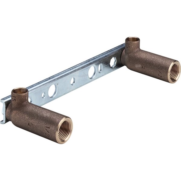 Uchwyt montażowy ścienny VIEGA 94476, rozstaw 200 mm, GW, 1/2'' x 1/2''