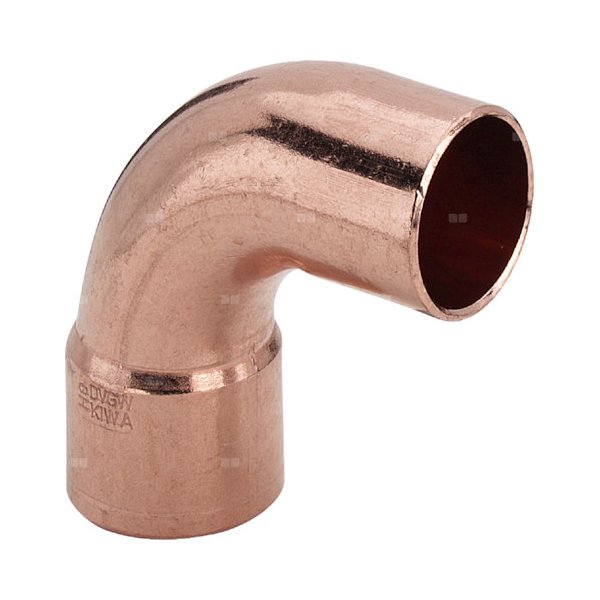 Łuk 90' VIEGA 95001A jednoczęściowy, miedź / miedź, 64 mm (lw x gz), (głębokość: 76 mm)