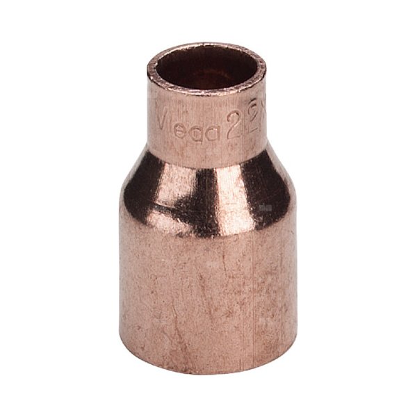 Złącze VIEGA 95243 redukcja jednoczęściowy, miedź / miedź, 108 mm (kw x gw), 103 mm