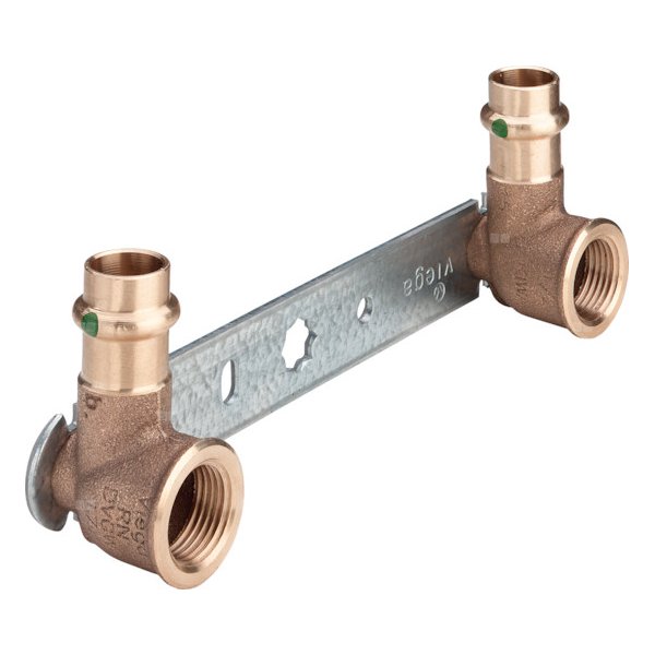 Uchwyt montażowy ścienny VIEGA 222205, rozstaw 150 mm, GW x mz, 1/2'' x 15mm