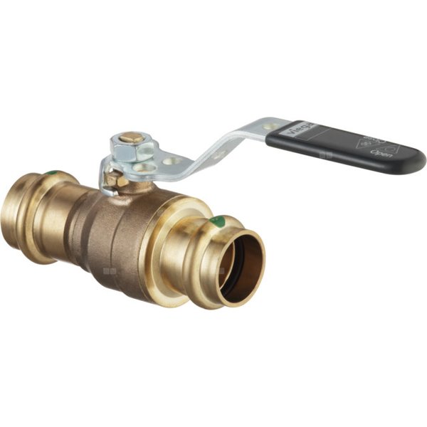 Zawór kulowy VIEGA 227510 brąz, PN16 15 mm zz x zz, uchwyt: dźwignia