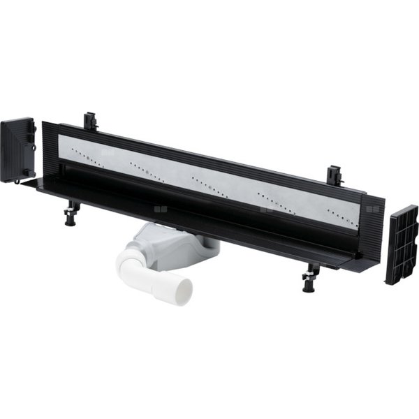 Odpływ prysznicowy prostokątny VIEGA 496810, 1200 x 113 x 85 mm, dł: 1200 mm, z syfonem