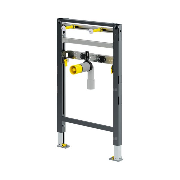 Stelaż podtynkowy do umywalki VIEGA 853531, 820 x 500 x 75 mm, bateria: stojąca, regulacja wysokośći, regulacja szerokości