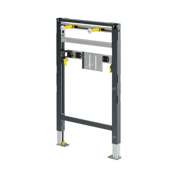 Stelaż podtynkowy do umywalki VIEGA 853631, 820 x 500 x 85 mm, bateria: stojąca, regulacja wysokośći