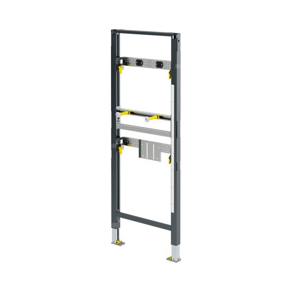 Stelaż podtynkowy do umywalki VIEGA 854032, 1300 x 500 x 85 mm, bateria: ścienna natynkowa, regulacja wysokośći, regulacja szerokości