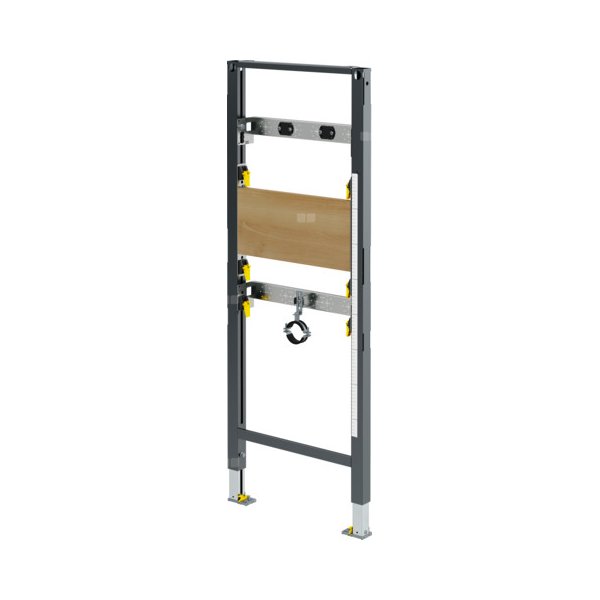 Stelaż podtynkowy do umywalki VIEGA 854033, 1300 x 500 x 85 mm, bateria: ścienna, regulacja wysokośći