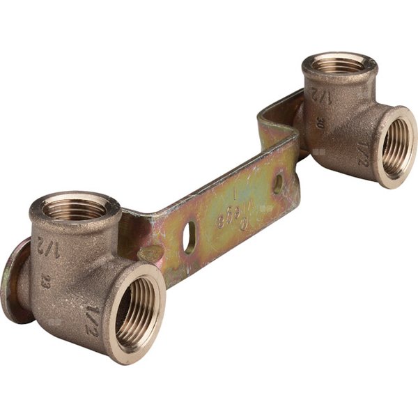 Uchwyt montażowy ścienny VIEGA 944780, rozstaw 150 mm, GW, 1/2'' x 1/2''