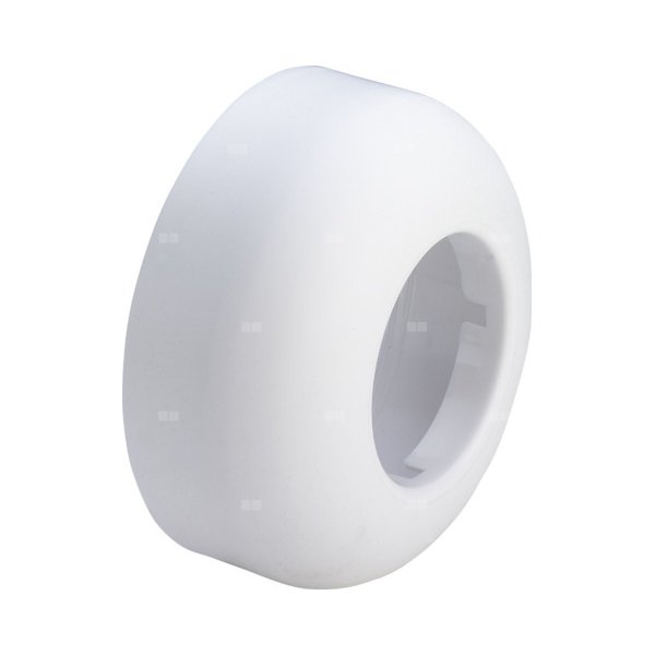 Rozeta VIEGA 57255 do rury 25 - 25 mm, wysokość: 25 mm, tworzywo sztuczne, kolor: biały