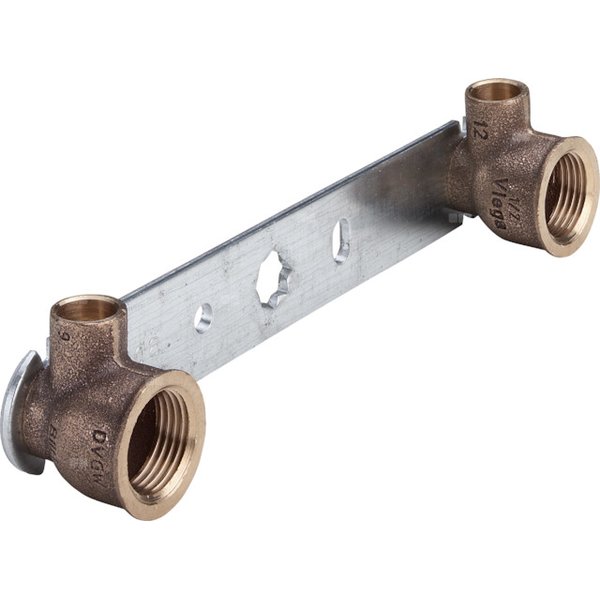 Uchwyt montażowy ścienny VIEGA 9447605, rozstaw 150 mm, GW x lut wewnętrzny, 1/2'' x 12mm