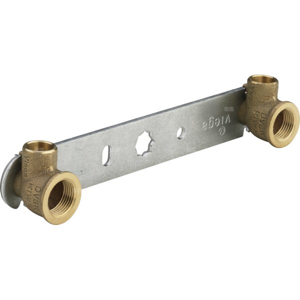 Uchwyt montażowy ścienny VIEGA 9447605, rozstaw 150 mm, GW x lut wewnętrzny, 3/8'' x 12mm