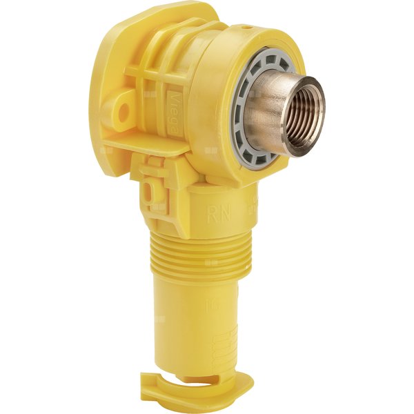 Uchwyt montażowy ścienny VIEGA 672001 brąz Gwint wewnętrzny x zz 1/2'' x 16mm