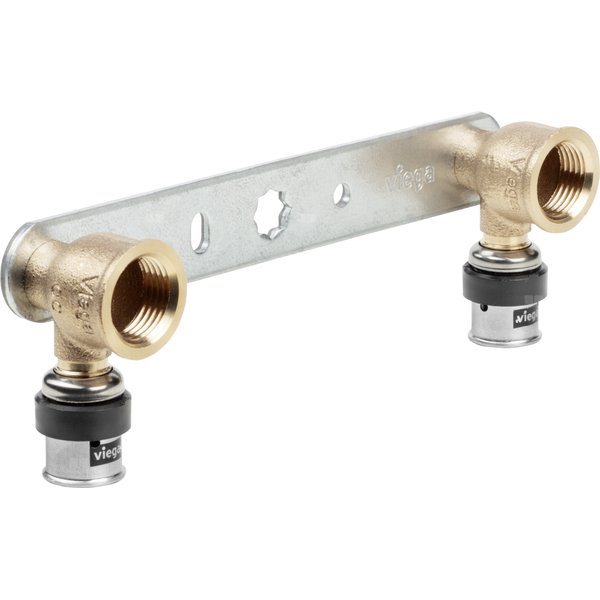 Przyłącze grzejnika VIEGA 67241 brąz 16mm x 1/2''