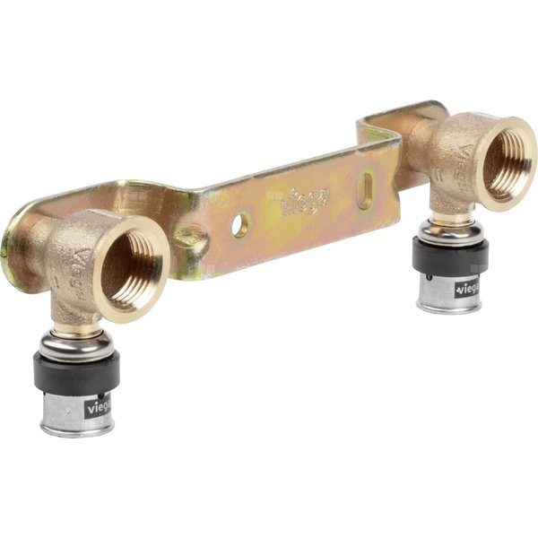 Przyłącze grzejnika VIEGA 6724 brąz 16mm x 3/8''