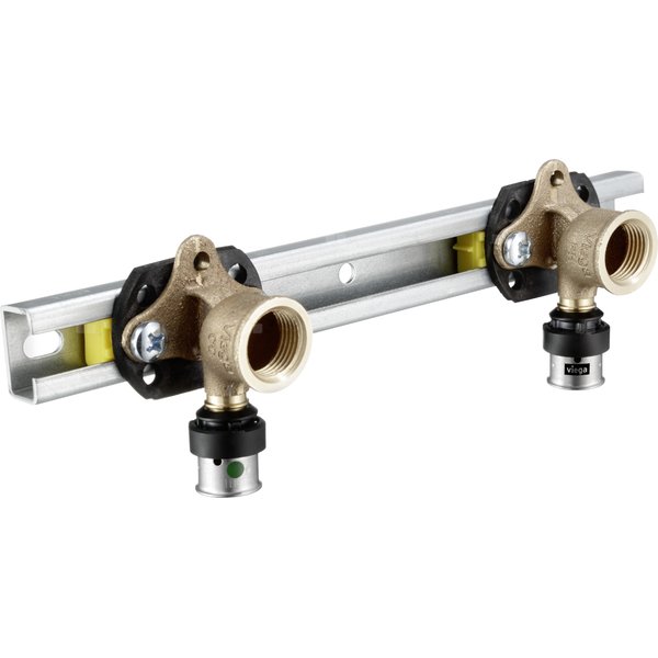 Przyłącze grzejnika VIEGA 6741 brąz 16mm x 1/2''