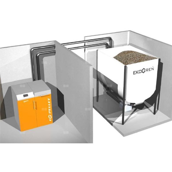 Vacum - pneumatyczny system pod. Pelletu