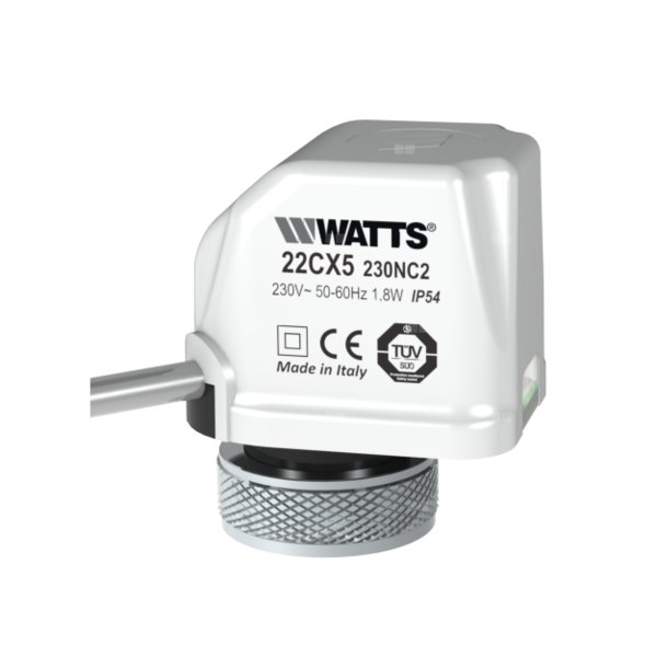 Napęd elektrotermiczny 22CX5 NC 230V ATTUATORE 22CX5 - 230V NC 2