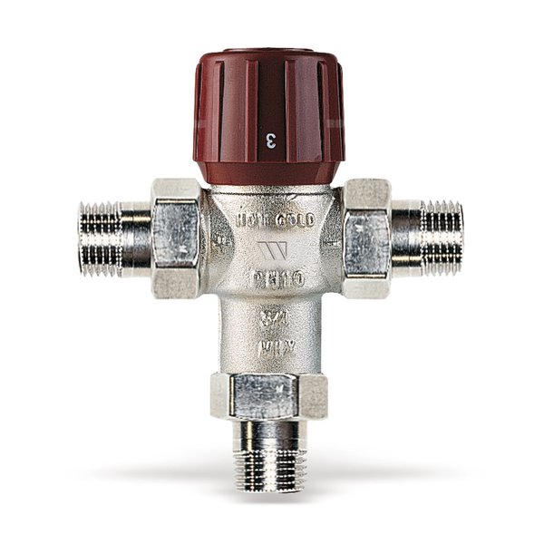 Zawór mieszający cwu Aquamix GZ NZ 61CM DN15 AQUAMIX 32-50'C 1/2''M TAILPIECE