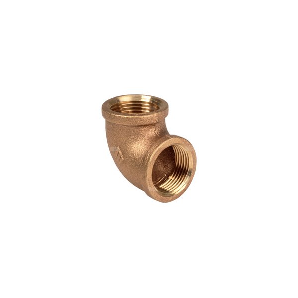 Kolano mosiężne PN 6 /10 /16 MICROFLEX ELBOW 90' BRASS 3'' F/F