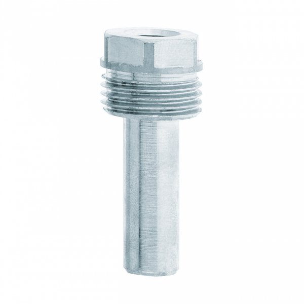 Tuleja ze stali nierdzewnej do termometrów TB GUAINA INOX 100MM PER TB CON VITE