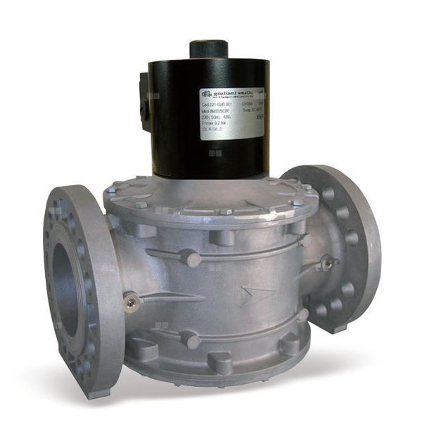 Automatyczne zawory elektromagnetyczne ON/OFF gazowe NC (szybkie otwieranie i zamykanie przy naswtaionym przepływie) GSAV1002R ELETTR.DN100.230V50/60H