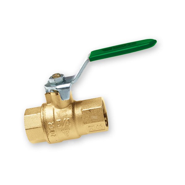 Zawór kulowy do instalacji wody pitnej, pełnoprzelotowy, dźwignia. Korpus mosiądz CW617N, uszczelnienie PTFE, kula chromowana. PN25. 1''1/2 ELITE ACQ FF MP VER DVGW