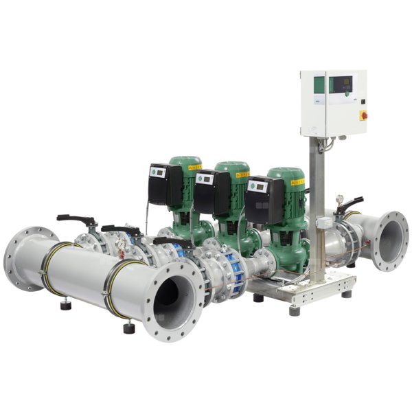 Hydrofor WILO SiFlux-21-IL-E 80/170-15/2-SC-16-T4 żeliwo, częstotliwość 50/60 Hz, prędkość 2900 obr/min, max. 16 bar