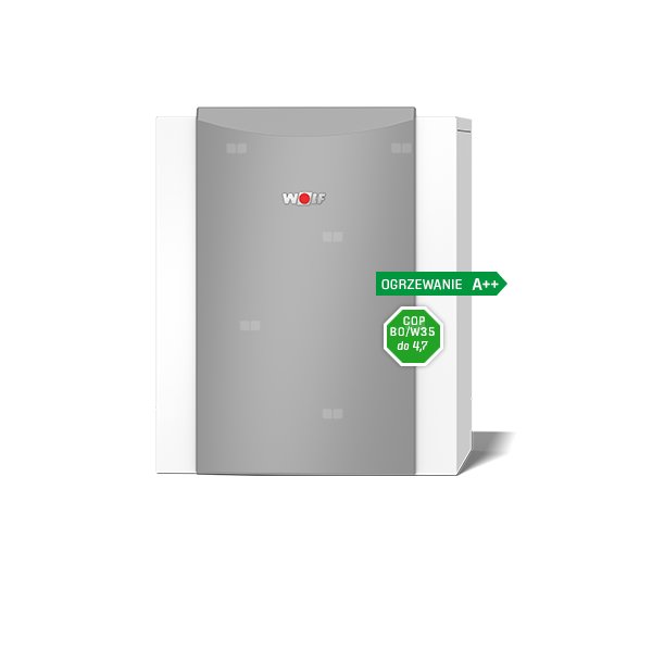Pompa ciepła gruntowa solanka-woda WOLF BWS-1-06 solanka-woda moc 5.9 kW (zgodnie z EN 14511) 400 V