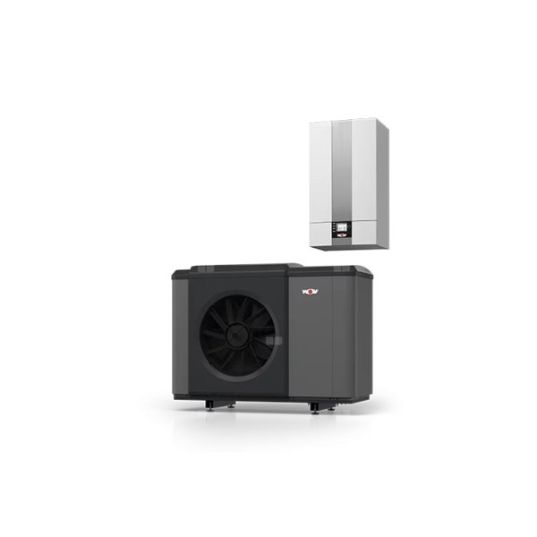 Centrala grzewcza CHC-monoblock 07/200 - Pompa ciepła powietrzna powietrze-woda monoblok WOLF CHA-07 5.88 kW 400 V + Zasobnik c.w.u. 180L