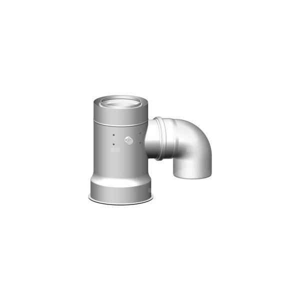 Adapter do kotła MGK system rura w rurze do pracy niezleżnej od powietrza w pomieszczeniu DN 160/160/160/225