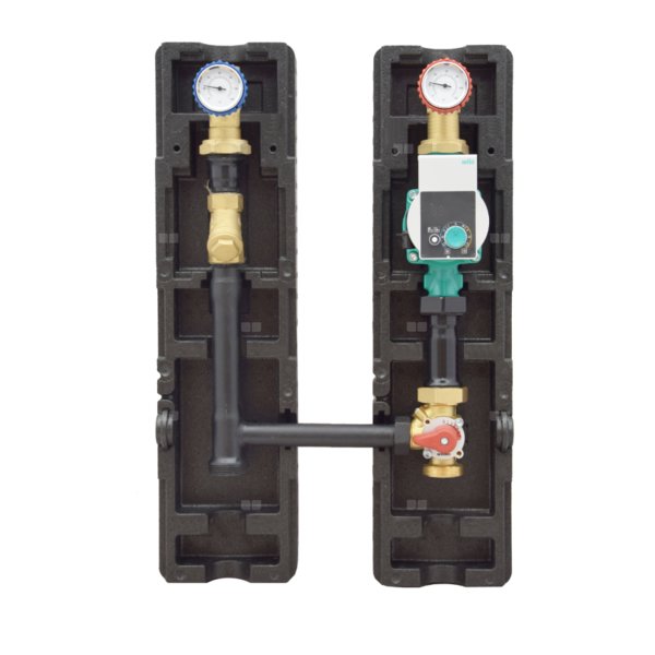 Grupa mieszająco – pompowa D-SMT 250 – DN 25 (1”) z izolacją, bez pompy