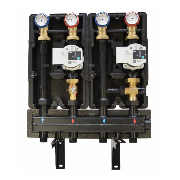Zestaw D2 z pompami Grundfos UPM3S Auto 25-60