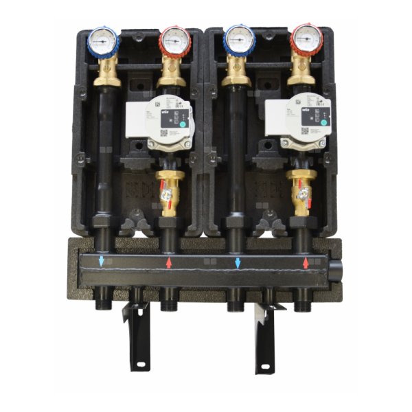 Zestaw D4 z pompami Grundfos UPM3S Auto 25-60
