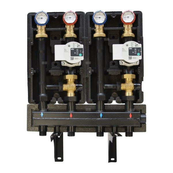 Zestaw D5 z pompami Grundfos UPM3S Auto 25-60